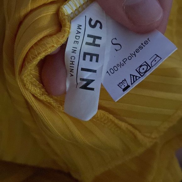 Yellow romper by SHEIN size S - Picture 6 of 6